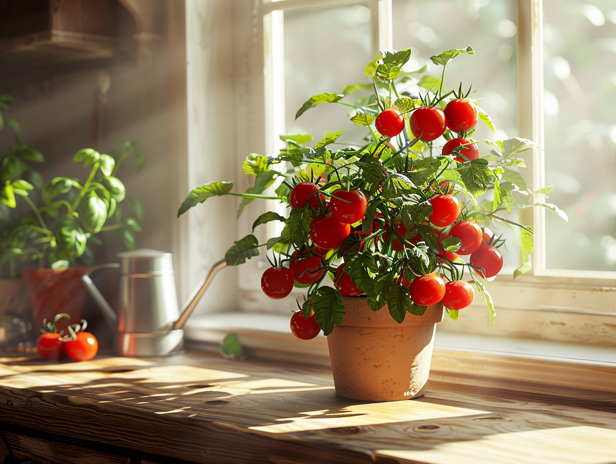 tomates intérieur