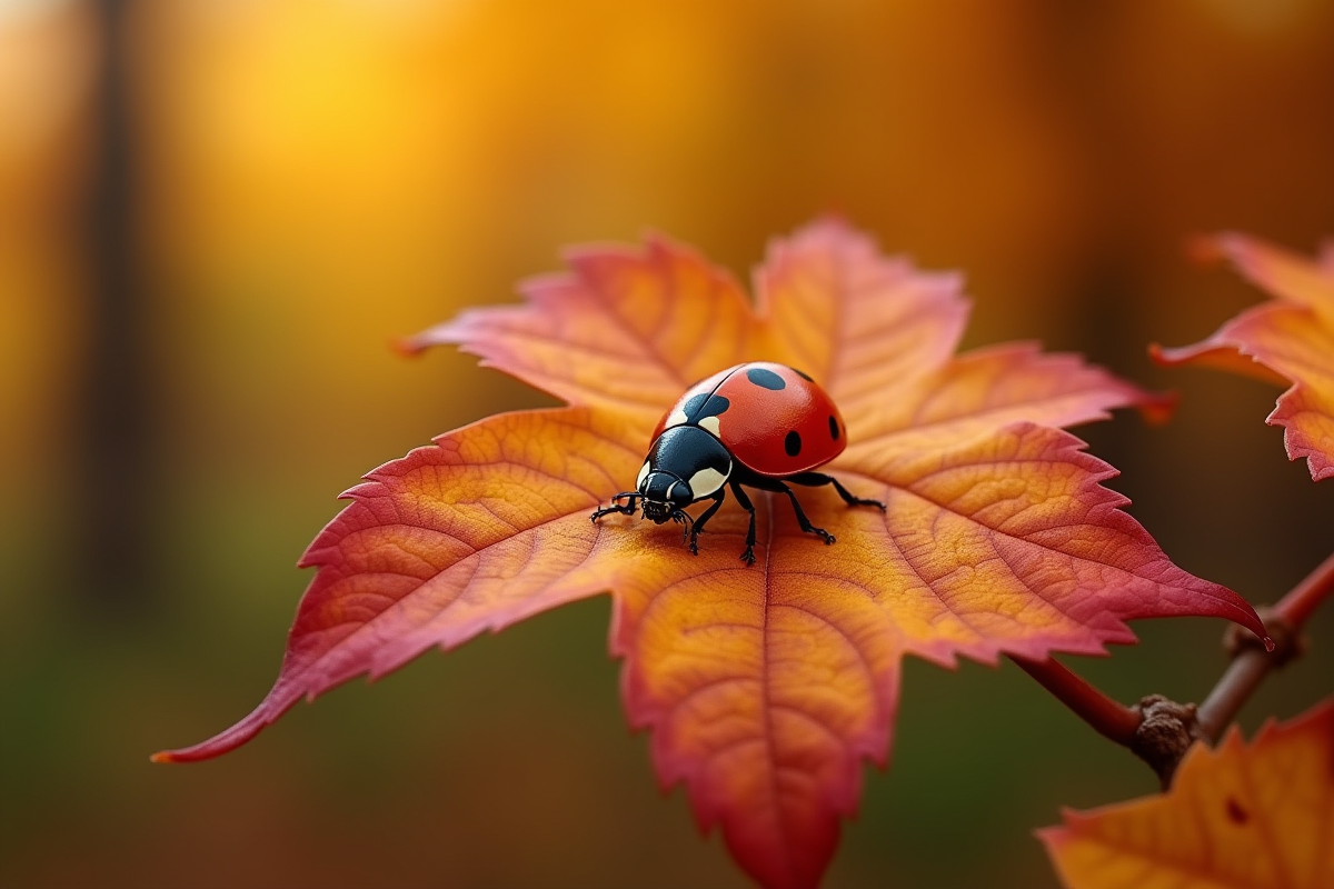 coccinelles nature